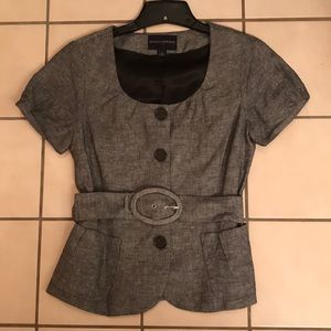 Banana Republic button top, never worn